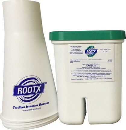 The Root Intrusion Solution ROOTX 4 Pound Container