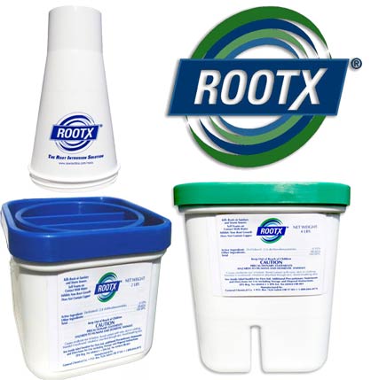 RootX foaming root killer
